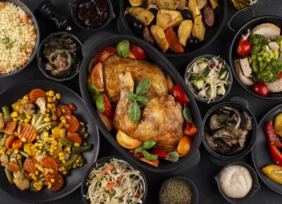 top-view-table-full-delicious-food-composition